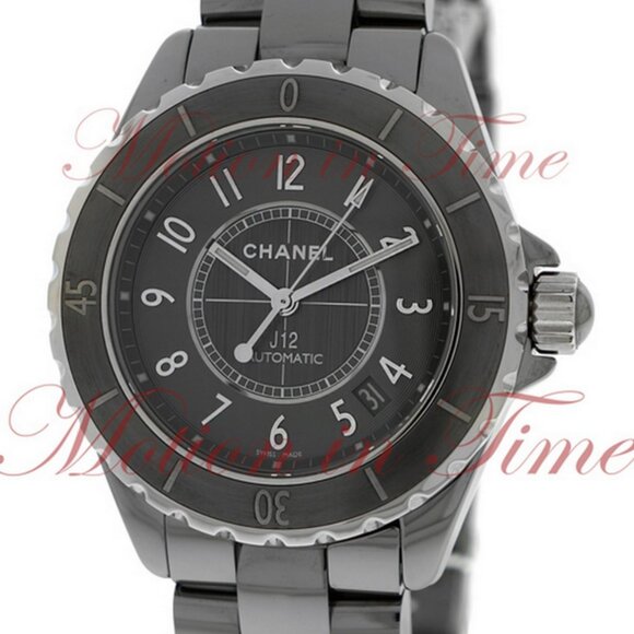 Chanel J12 Chromatic 38mm Automatic, Titanium Dial ,Titanium Ceramic on Bracelet - Picture 1 of 4